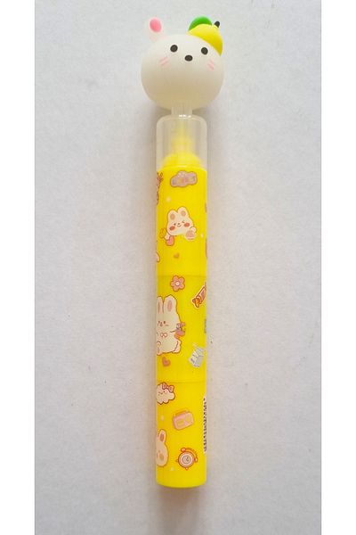 Modellino 3-Color White and Rabbit Pattern Highlighter - Md 180, 1 Piece