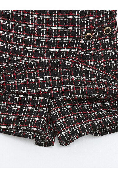 LC Waikiki Lcwk Beli Lastikli Tüvit Kız Çocuk Şort Etek