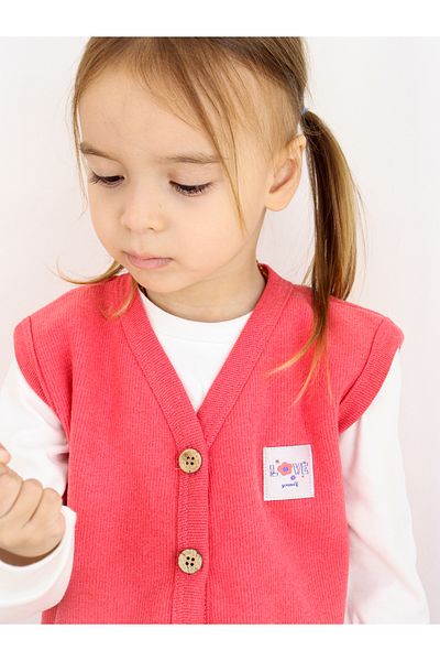Luggi Baby V-Neck Baby Vest
