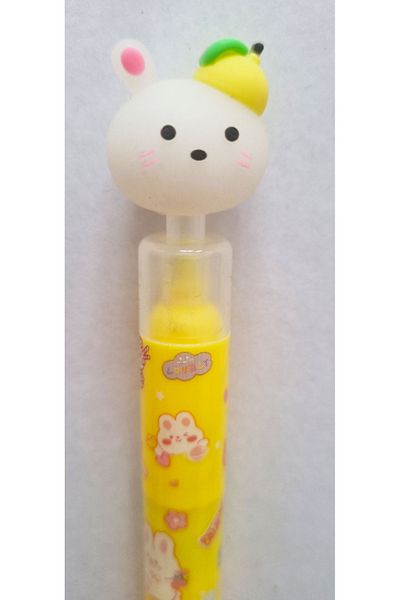 Modellino 3-Color White and Rabbit Pattern Highlighter - Md 180, 1 Piece