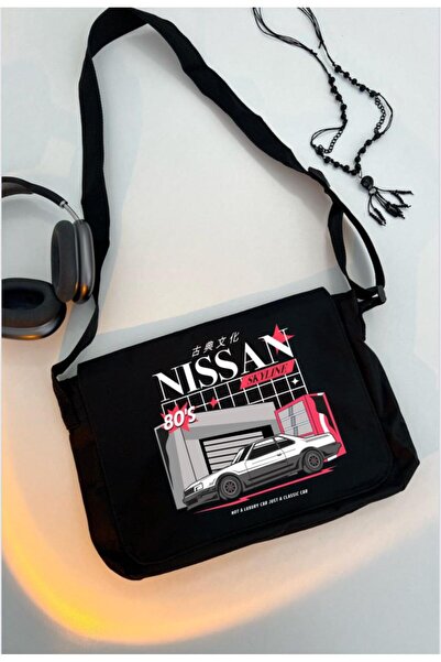 DENİKK Printed Messenger Bag