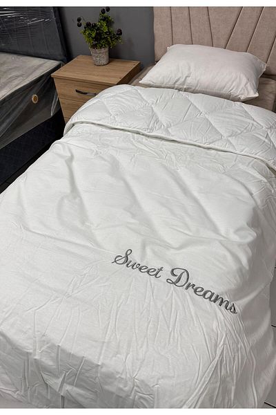 Clasy Cotton 100% Quilt - Sweet Dreams V1 White