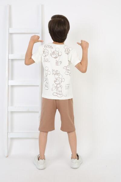 RAPAPA Boy's Summer Soft Full Fit Shorts Set 3005-B