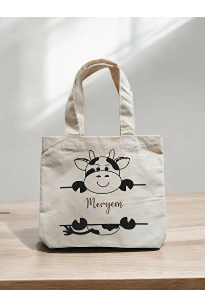 Minkyflowers İsme Özel Çocuk Çantası, Kız Çocuk Çantası,kitap Çantası,oyuncak...