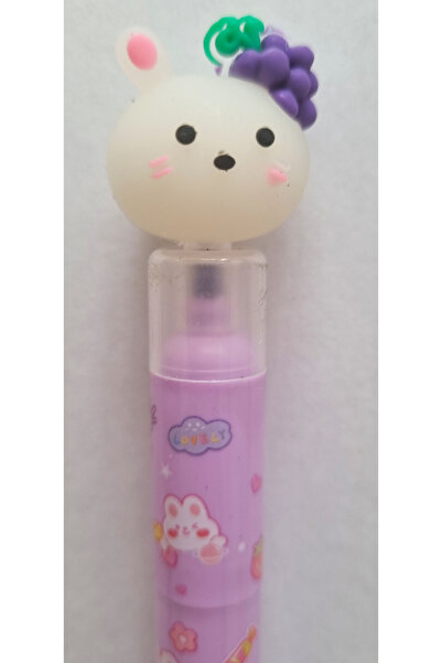 Modellino 3 Renk 1 Kalemde/3'ü 1 Arada Cat Paw Kedili Patili Fosforlu Kalem M...