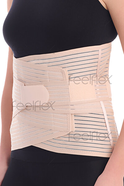 Feelflex Bel Ağrısı için Ayarlanabilir Lumbosakral 32 cm Korse, Bel Korsesi, ...