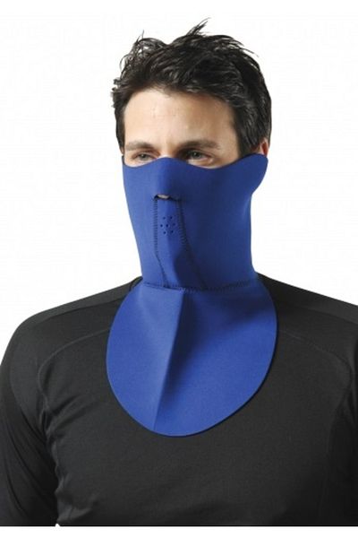 Prohel Double Sided Long Wide Motorcycle Mask Blue Black Compatible