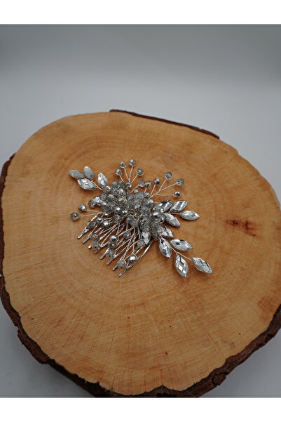 gelinmz تاج الزفاف وإكسسوارات الشعر الأنيقة والأنيقة المصنوعة يدويًا بالكامل ...