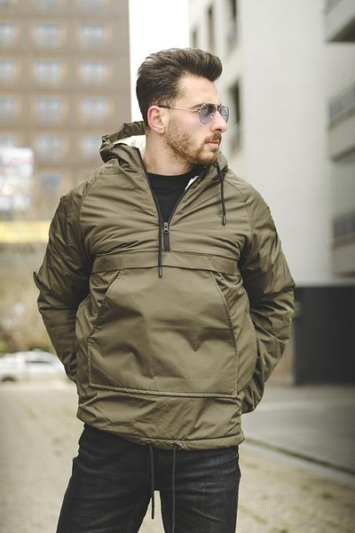 Oksit Παλτό Kai Kangaroo - Slim Fit, Fur Inside and Water Resistant