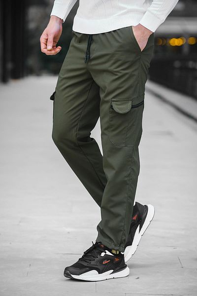Oksit BL 2111 Court Parachute Straight Drawstring Leg Tactical Cargo Pocket Ανδρική φόρμα κάτω