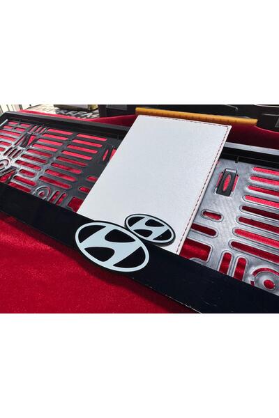 ATTA PAZARLAMA Parlak Pleksi Markalamalı Büyük Logolu Ruhsatlıklı Hyundai Çif...