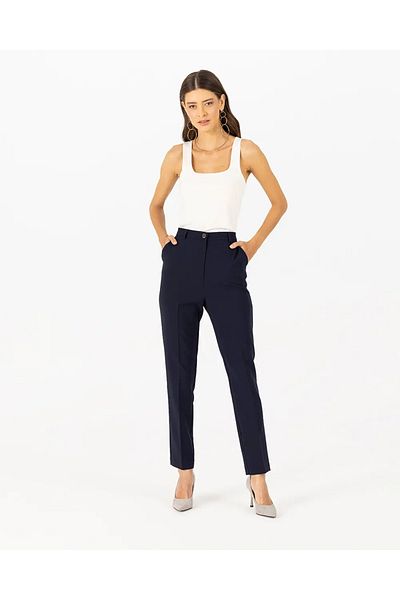 SEÇİL High Waist Classic Fit Pants