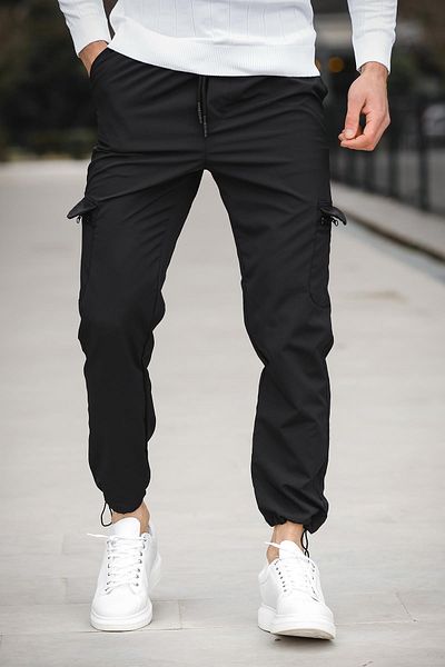 Oksit BL 2111 Court Parachute Straight Drawstring Leg Tactical Cargo Pocket Ανδρική φόρμα κάτω