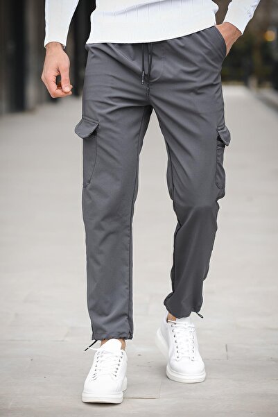 Oksit BL 2111 Court Parachute Straight Drawstring Leg Tactical Cargo Pocket Ανδρική φόρμα κάτω