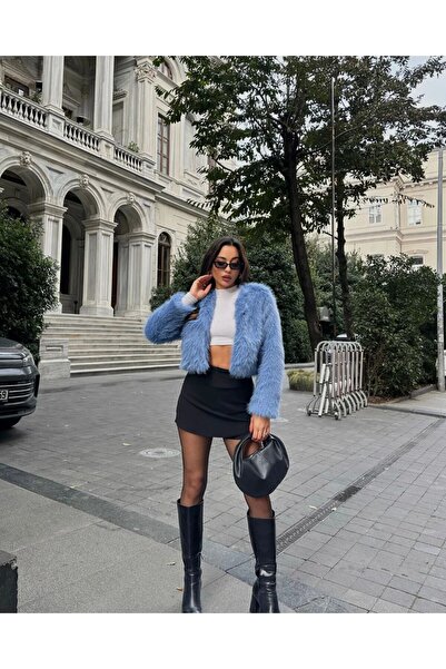 SUXİRCNHTMTS Γούνινο γιλέκο Loli?ta