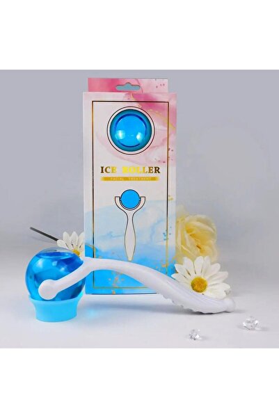 Naturachi Face Yoga Ice Roller Hot and Cold Gua Sha Facial Massage Roller Blu...