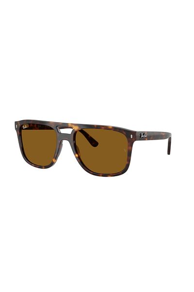 Ray-Ban Ray Ban Unisex Square Sunglasses- Rb 2213 - Lense Size:55mm - Havana