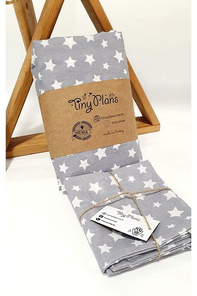 tiny plans Elastic Fitted Sheet 80x200 Cm & Pillowcase 50x70 Cm