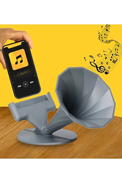 POINTTECH Ses Bombası Akustik Telefon Tutucu Kablosuz Gramafon Hoparlör