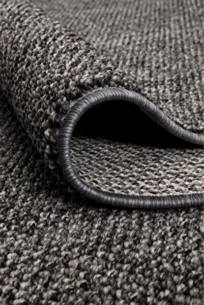 Livset Yumuşak Bukleli Antrasit Oeko-Tex Sertifikalı Oturma Odası Salon Mutfa...