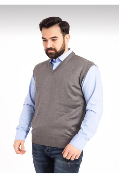 Kuraff Giyim Father Thin Knitting Wool Exclusive and Daily Use Suiter