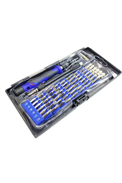 yıldırım nalbur SAATÇİ TELEFONCU TORNAVİDA SETİ 58 PARÇA YILDIZ DÜZ SET KALİT...