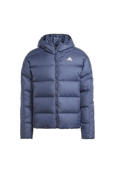 adidas Light Navy Blue Men's Hooded Coat Ik3213
