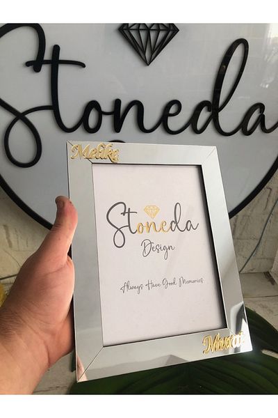 Stoneda 13x18 Photo Frame PVC Protected Silver
