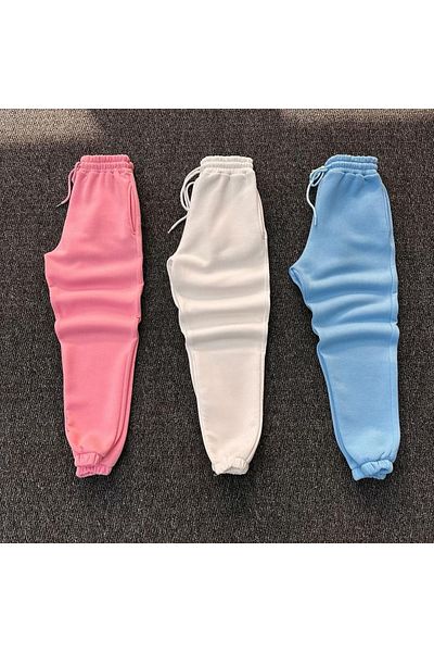 DWN WEAR Σετ φούτερ με 3 νήματα από βαμβάκι 3 τεμ