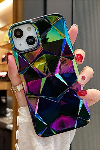 3GEN CASE حافظة سيليكون مرنة ثلاثية الأبعاد متوافقة مع آيفون 15، متعددة الألوان