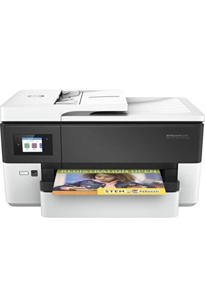 HP Officejet Pro 7720 Y0S18A Fotokopi + Faks + Tarayıcı + Wi-Fi - Mürekkep Pü...