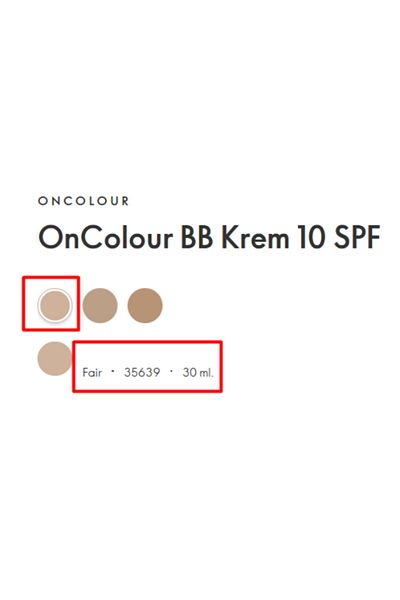 Oriflame Oncolour Matte Finish Offering BB Cream - 30 ml
