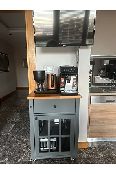 Dipole Furniture Movin Mat Lake Gri (RAL7037) Servant Mobilyası