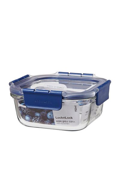 Kitchenaid Locknlock 750 ml Blue Oven and Storage Container - Square Lock