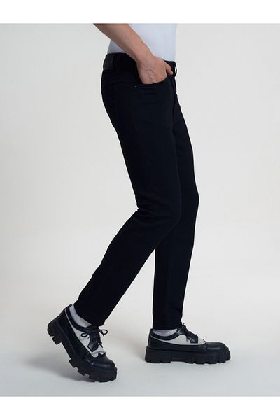 Loft Ricardo Slim Fit Men's Black Jean Trousers - Lf 2034723