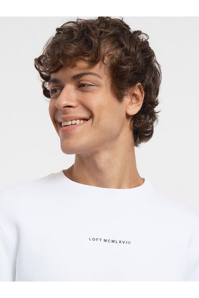 Loft Men's Sweatshirt White LF2034268