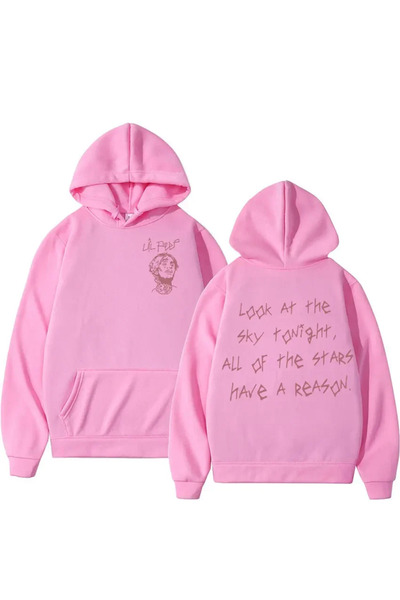 Drippy Rapçi Lil Peep tur konser Hoodie erkek Hip Hop moda ak ak Unisex at uzun kollu kapşo