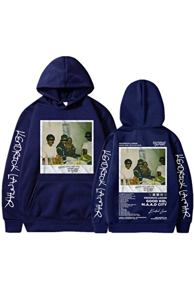 Drippy Ανδρικό φούτερ με κουκούλα Kendrick Lamar Y2k Vintage - Μακρυμάνικο, Σ...