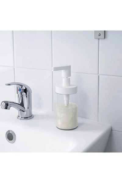 IKEA ΎψοςX 17 cm Γυαλί Διανομέα Υγρού Σαπουνιού 3 συσκευασιών - 250ml