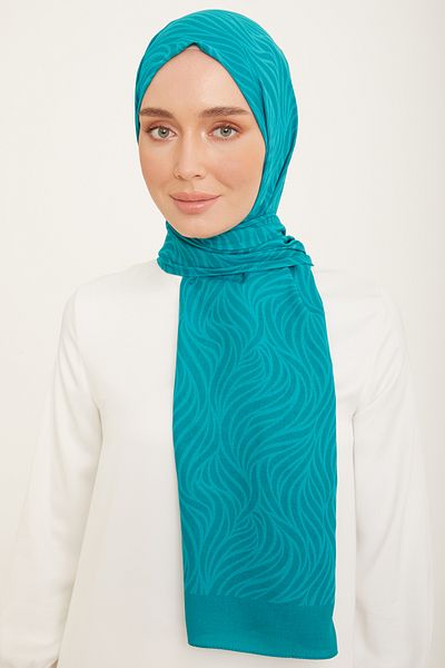 Armine Ultralight Trend 16 Shawl - Petrol Blue 3197