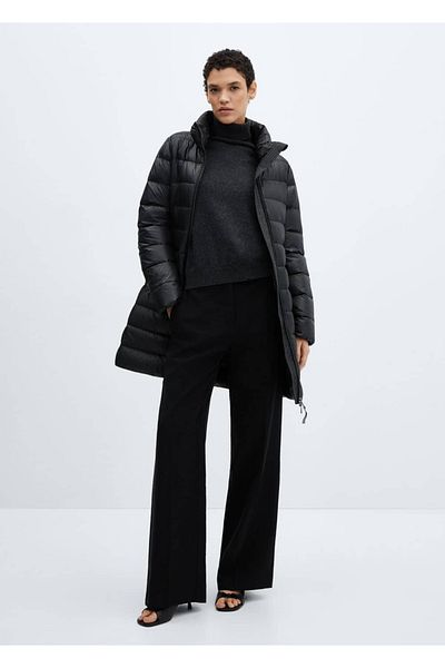 MANGO Woman Waterproof Feather Filled Anorak