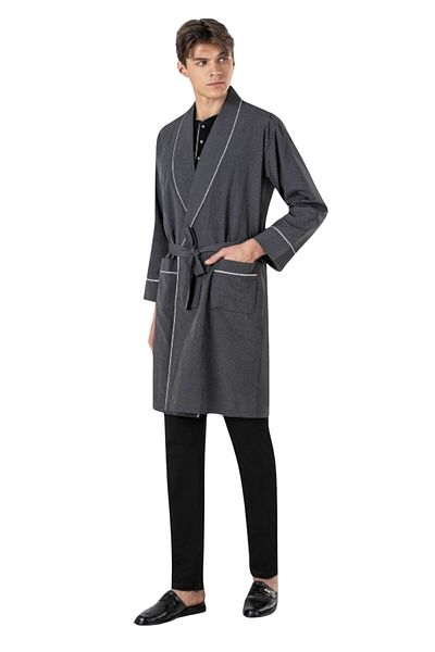 Pierre Cardin Ανδρικό φαρδύ φόρεμα και πιτζάμες σετ 5 τεμαχίων σε κουτί