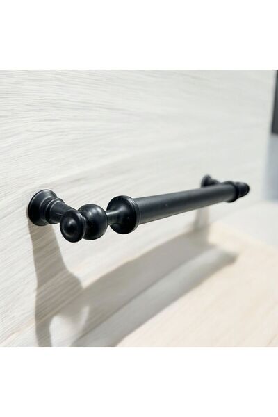 İlkulp 160 Tuğra Kulp SİYAH MUTFAK DOLAP ÇEKMECE BANYO KULPU