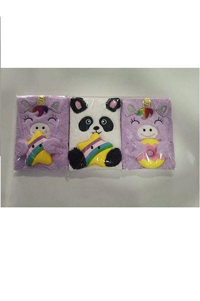 EMİRDEYİZ Taros Plush Hatura Notebook Puff Animals 5529 (Τιμή για 1 Τεμάχιο)