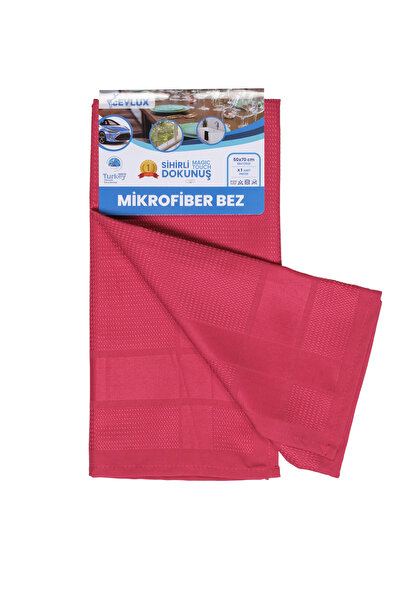 2 ADET MİKROFİBER OTO CAM BEZİ 50X70 BÜYÜK BOY İZ BIRAKMAZ