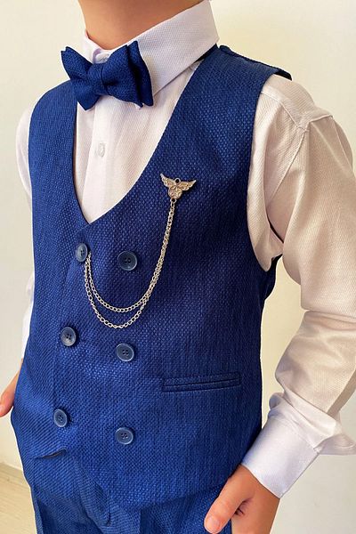 Zaziko Kids Costum pentru băiat (cămașă, pantaloni) tkm-2411-z
