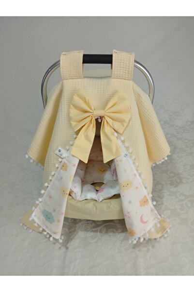 Wenaris Çift taraflı puset örtüsü 1 parça ( puset minderi ve puset çarşafı da...