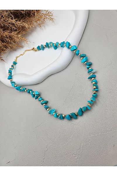 AURA Turquoise Natural Stone Necklace