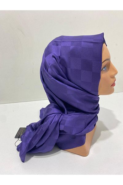 Themizel İpekhan Jacquard Σάλι Σκακιέρα Μοτίβο 9007-103
