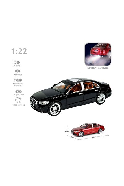 VARDEM OYUNCAK HCL-513A سحب قطرة 1:22 سيارة معدنية بالبخار مع صوت وضوء